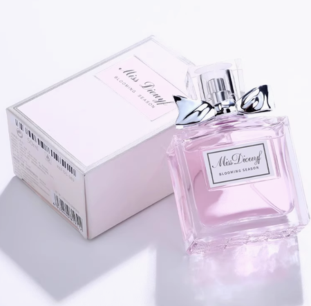 香水迪奧詩丹正品花漾甜心小姐淡香女士持久留香50ml禮盒+口紅999